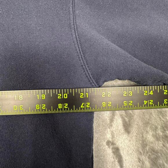 Vintage Kenpo Outer Banks Lifeguard Off-Duty Save Yourself Navy Hoodie Size L - Picture 5 of 5